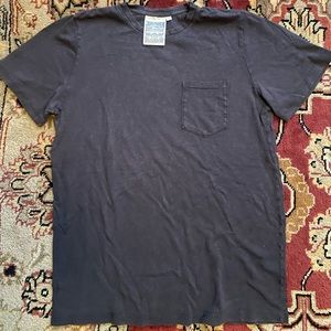 Jungmaven T Shirt Mens Large Regular Fit Crew Neck Short Sleeve Black
